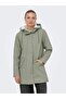 Onlsally Padded Raincoat Vetiver Women's Water Repellent Raincoat 15206116