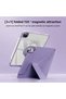 Magnetic Detachable Case for iPad Pro 13-Inch M5 (2025) – Y-Fold Origami Stand, Clear Back Shell & Pencil Holder - 8