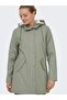 Onlsally Padded Raincoat Vetiver Women's Water Repellent Raincoat 15206116 - 3