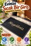 Black 40X60 cm Welcome Written Door Mat Curly Textured Gold Written Decorative Home Mat