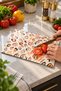 Glass Cutting Board Modern Soft Leopard Themed - Glass Cutting Board |   20cm X 30cm - 2