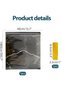 393.7 * 17.7'' Electrostatic Absorbing Wall Protector Film, Clear Wall Protector Removable Contact P - 7