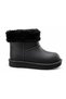 Middo Waterproof Girls' Eva Rain Snow Boots with Fur Inside - 8
