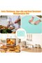 Silicone Large Baking Mats, Non-Stick Dough Mat, Baking Mat with High Edge, for Making Biscuits, Mac - 7