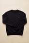 Men's Crew Neck Embroidered Logo Cotton Sweatshirt - 3