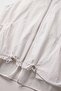 Zippered Drawstring Detailed Vest White - 5