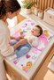 Baby Care Cover, Underpad, Washable 50X70 Quilted Liquid-Proof Cotton Mattress Pad Princess - 3