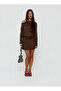 Special Design Backless Asymmetrical Collar Off-Shoulder Double Layer Skirt Front Gathered Dress - 3