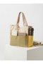 Multi-Color Multi-Pocket Tote Mother Baby School Shoulder Bag - Large Size Liquid and Stain Repellent