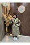 Melia Premium Waterproof Belted Oversize Trench Coat |   Khaki - 3