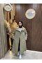 Melia Premium Waterproof Belted Oversize Trench Coat |   Khaki - 8