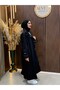 Melia Premium Waterproof Belted Oversize Trench Coat |   Black - 7