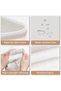 80L Beige Foldable Laundry Hamper, Iron-Ring Shaped Upright Laundry Hamper, Durable Laundry - 2