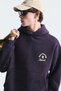 Boxy Fit Lettered Hooded Sweatshirt - 5