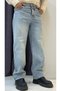 Baggy Fit Jean Trousers - 5