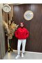 Saria Premium Waterproof Oversize Sports Trench Coat |   Red - 4