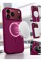 Apple iPhone 18 Pro Max 5G 2026 SilkTouch Premium Matte Silicone Protective with Thin Magsafe Case Cover - 5