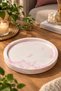 Marble Patterned Presentation Tray Round Presentation Plate Presentation Plate 21 cm - 4