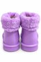 Slr Shoes Waterproof Girls' Eva Rain Snow Boots with Fur Inside - 6