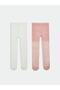 Patterned Baby Girl Pantyhose 2-Pack (W6)