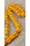 Natural German Yellow Amber Prayer Beads – Ömer Naci Usta – Mahir Model – 12.70 X 13.30 mm - 4