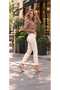 Milano Comfort Boyfriend Beige Mom Jeans - 5