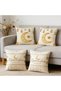 Table Runner and 4 Pcs Pillow Covers Decorations for Home Set Table Decoration Table Runner for Dini - 6