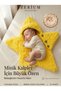 Baby Sleeping Cocoon - Hand Knitted Star Model (2-4 Months) - 5