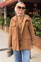 Club Apoletli Pocketed Trench Coat with Internal Button Detail - 3