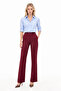 High Waist Straight Leg Trousers