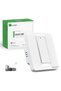 Smart Push Button Switch, White Smart Panel: Wi-Fi, App & Voice Control (works with Alexa/Google Hom