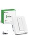 Smart Push Button Switch, White Smart Panel: Wi-Fi, App & Voice Control (works with Alexa/Google Hom - 2