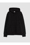 Hooded girl's zippered sweatshirt