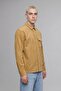 Boxy Fit Flap Pocket Cotton Long Sleeve Shirt H3936Ax26Wn - 6