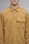 Boxy Fit Flap Pocket Cotton Long Sleeve Shirt H3936Ax26Wn - 4