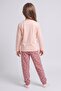 100% Cotton Printed Top and Elasticized Bottom 2-Piece Pajama Set for Baby Girl I8732A526Wn - 3