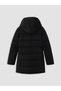 Hooded Girl's Inflatable Coat - 3