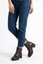 Solep yan toka zippered genuine leather women's boots - coffee brown - 6