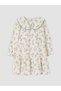 Floral Girls' Baby Collar Dress