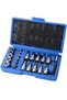 Tamper Proof Torx Bit Socket Set, Torx Driver Bits Tool, 29 Pcs Torx Star Bit Socket Set, Metric Hex