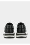 Black Leather Men's Sneakers - 4