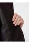 Two Mt Shop Quality Lcw Studio Brown Gabardine Plain Standard & Regular Women's Blazer Jacket - 4