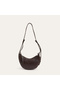 Women's Brown Oval Shoulder Bag