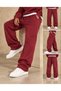Baggy Men's 3 Thread Loose Fit Wide Leg Transitional Tracksuit - 4