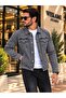 Men's Jean Denim Standard Fit Jeans Jacket - 3