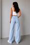 Women's High-Rise Wide Leg Palazzo Jeans - 3