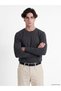 Rmz Gi̇yi̇m Farkiyla Zero Roba Collar Long Sleeve Combed Cotton Men's T-Shirt - 2