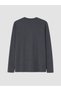 Rmz Gi̇yi̇m Farkiyla Zero Roba Collar Long Sleeve Combed Cotton Men's T-Shirt - 8