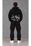 Sakura Haruno Naruto Oversize Hoodie – Cherry Blossom Pattern Unisex Anime Sweatshirt - 3