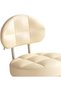 Low Rolling Seat Pedicure Stool, Multipurpose Sofa Foot Rest with Backrest, Roller Seat Short Stool - 4